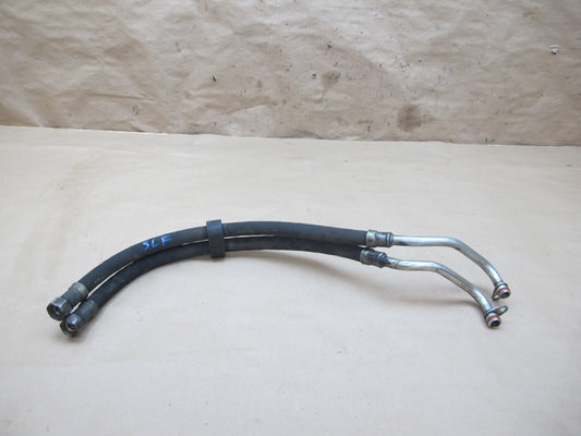 94-02 Mercedes R129 SL600 M120 Engine Oil Cooler Hose Pipe Line OEM