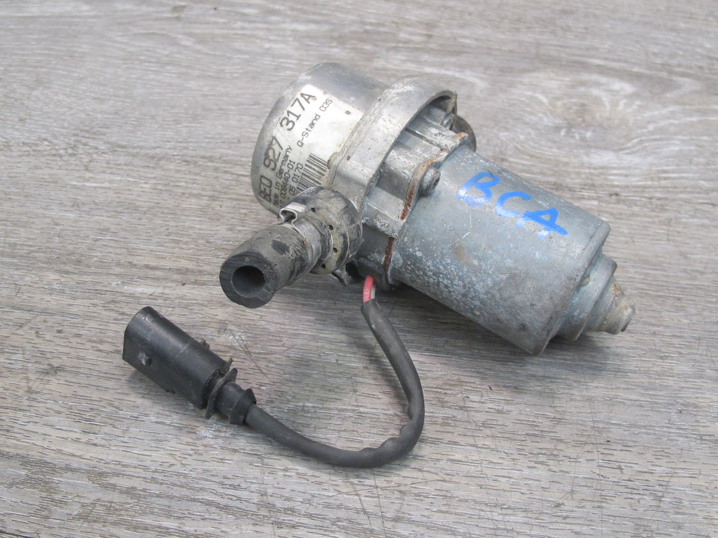 06-12 Bentley Continental Flying Spur Steering Brake Booster Servo Vacuum Pump