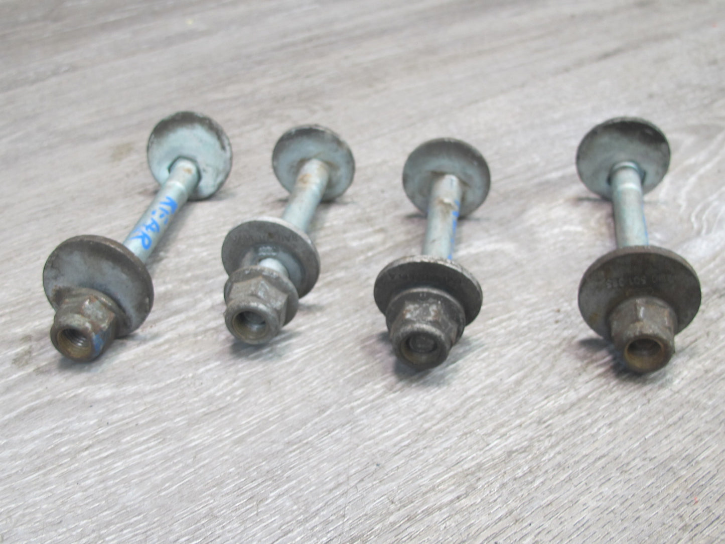 2006-2012 Bentley Flying Spur Rear Suspension Eccentric Camber Bolt Set of 4