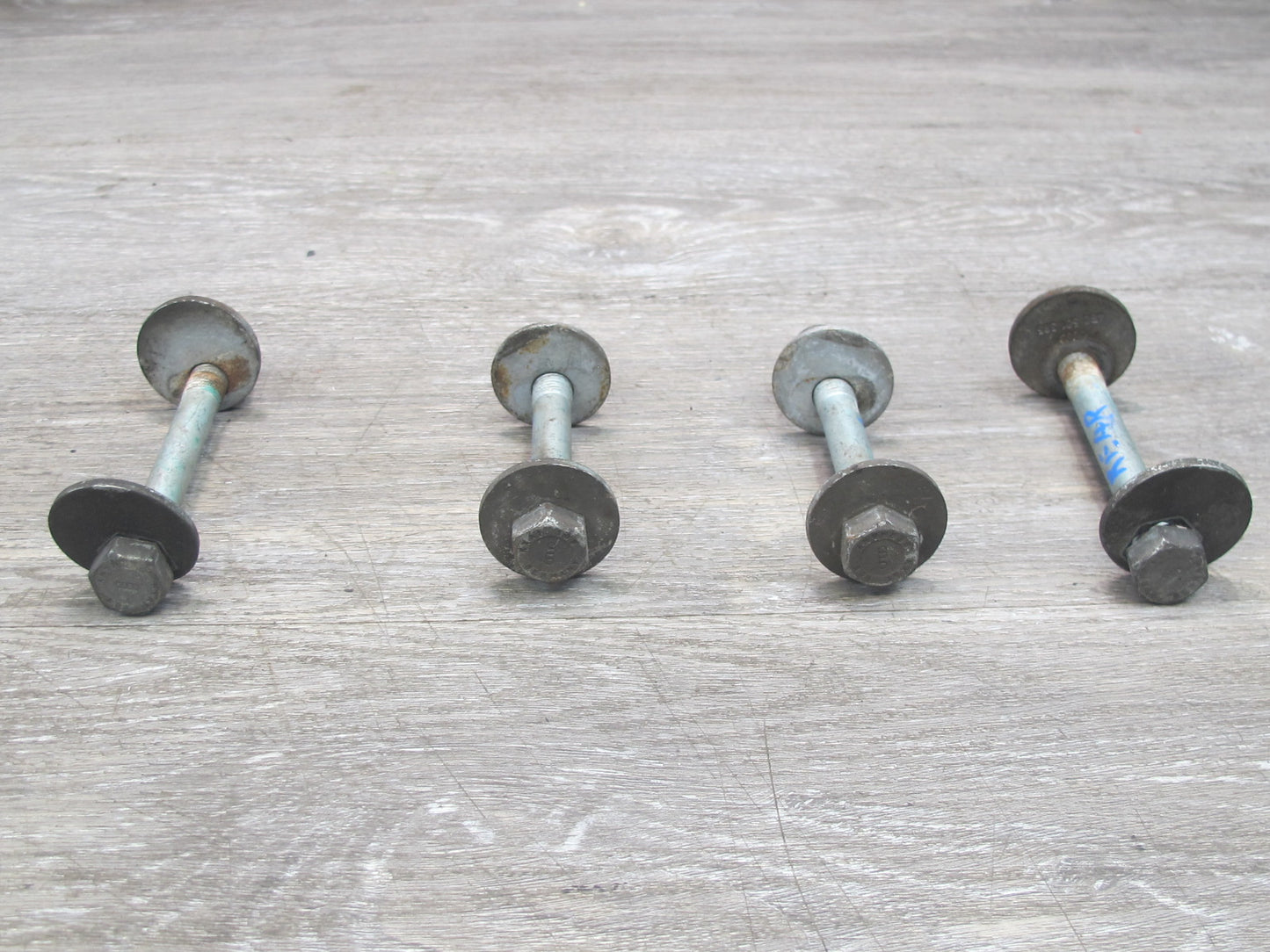 2006-2012 Bentley Flying Spur Rear Suspension Eccentric Camber Bolt Set of 4