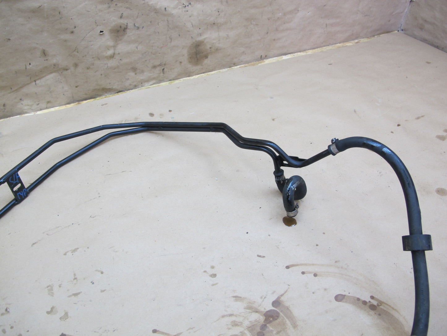 94-98 Mercedes R129 SL600 Power Steering Oil Cooler Cooling Line Hose Set OEM