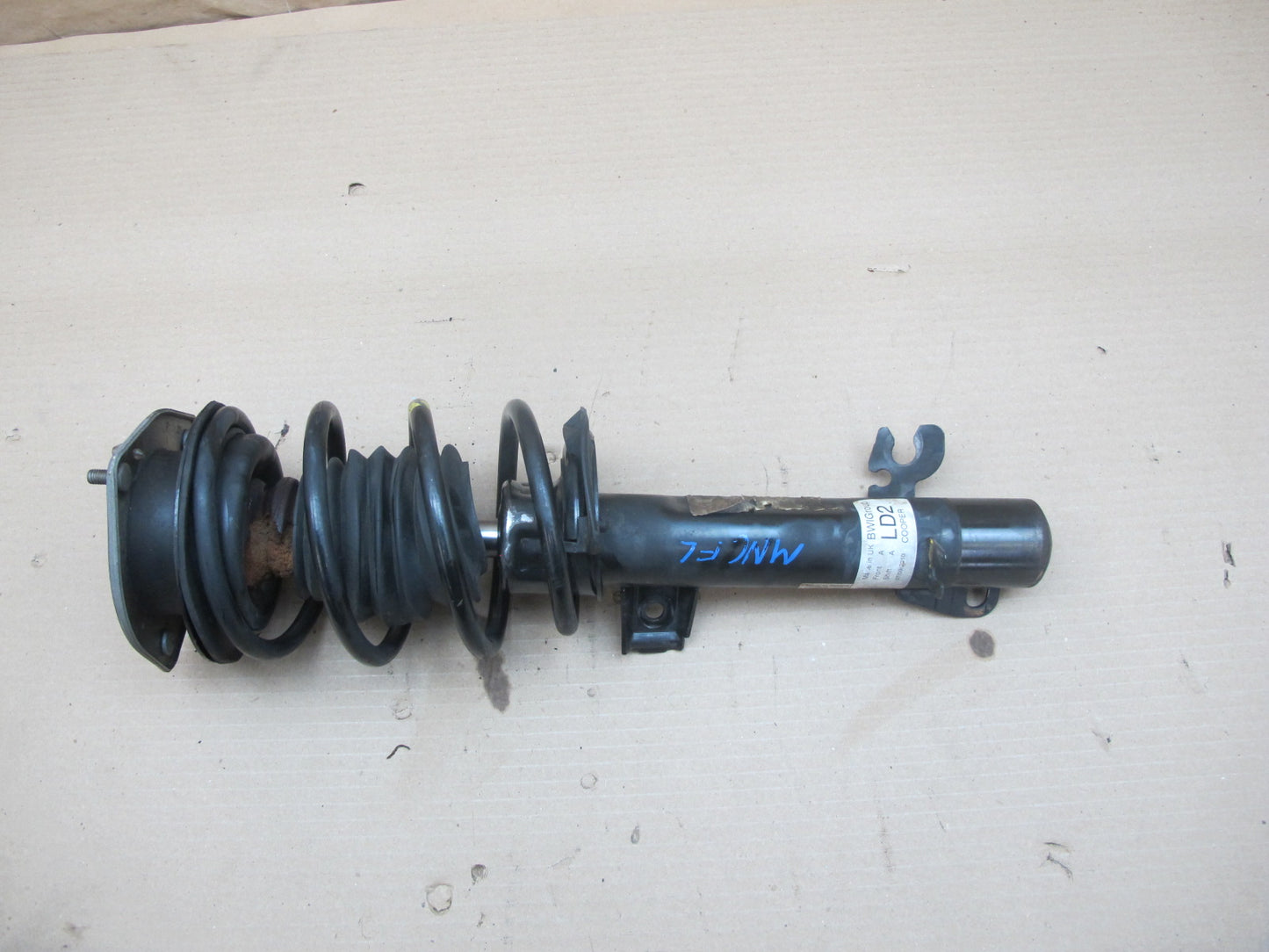 09-15 Mini Cooper R57 Convertible N16 N12 Front Strut Shock Absorber Set OEM