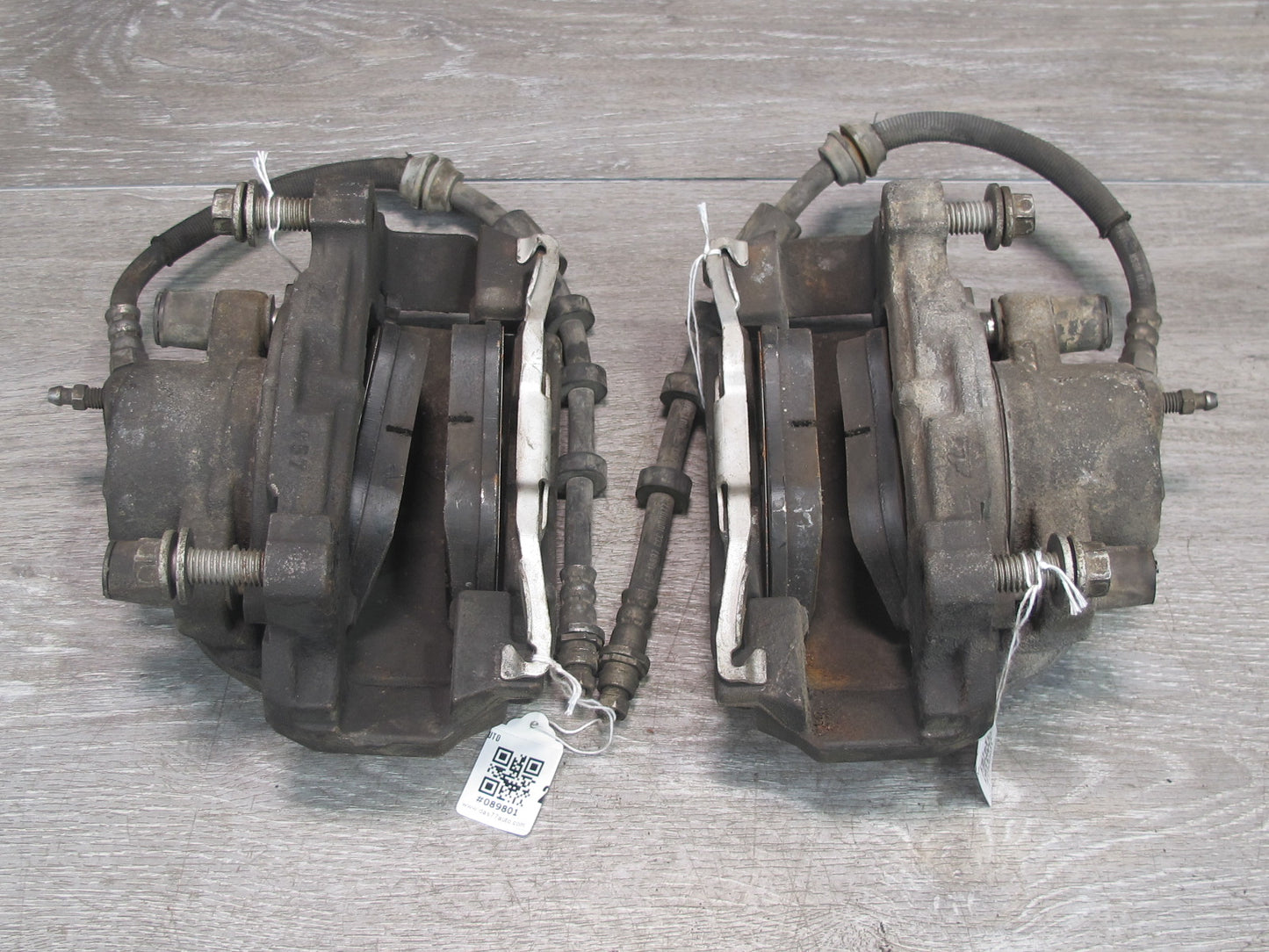 12-15 Range Rover Evoque L538 AWD Set of 2 Front Left Right Brake Caliper OEM