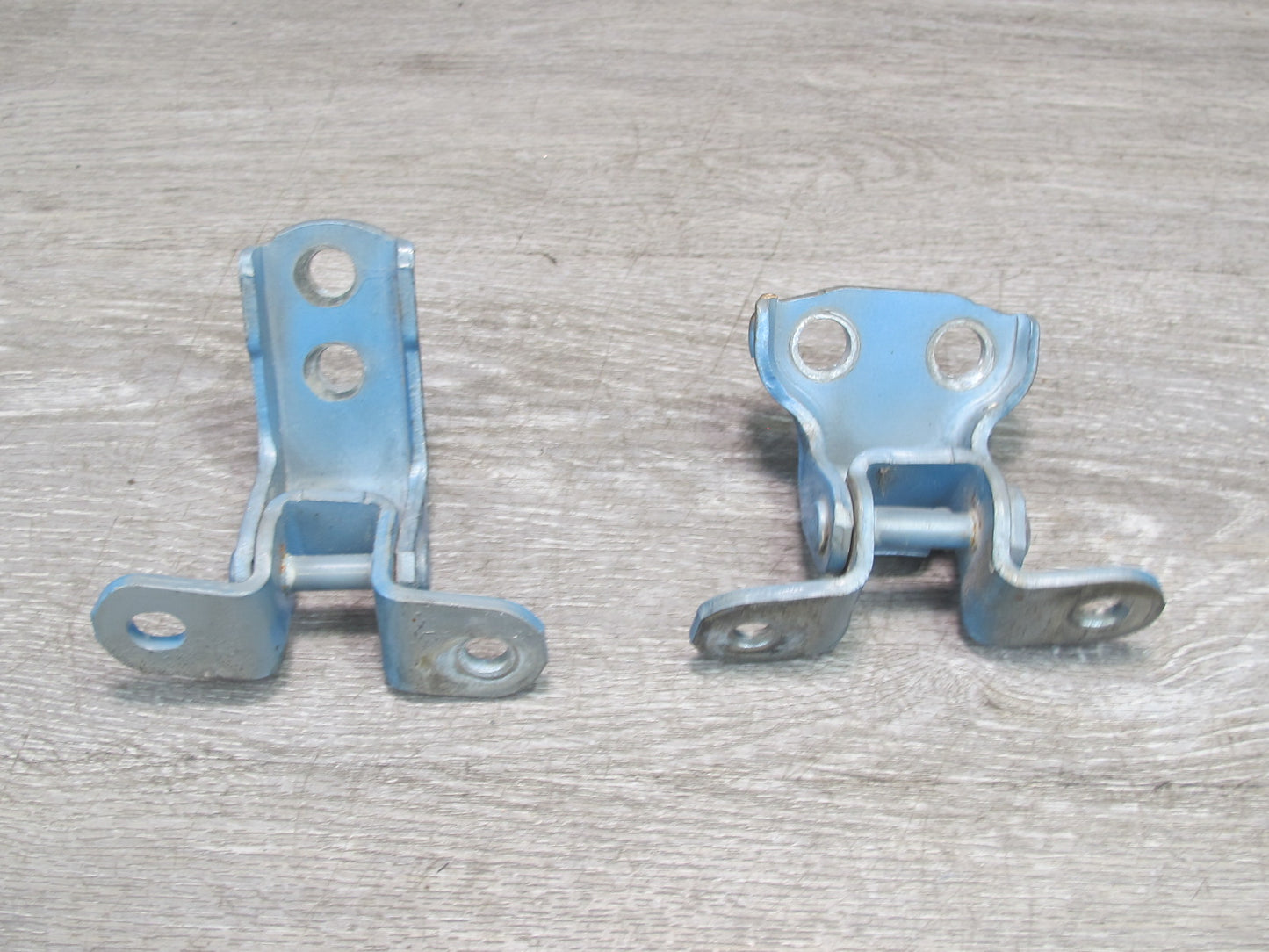 00-05 Toyota MR2 Spyder Right Passenger Door Upper & Lower Hinge Set Blue OEM