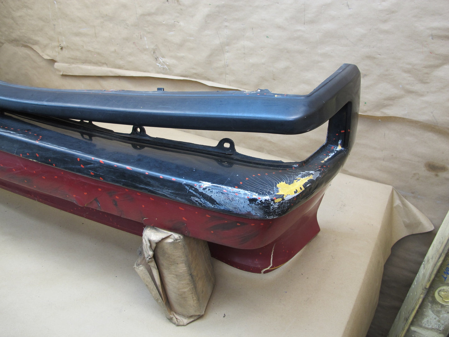 84-85 Toyota Supra MA67 Front Bumper Cover Foam Grille Assembly OEM