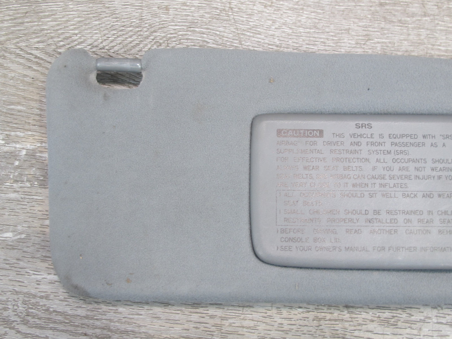 92-94 Lexus UZZ30L SC300 SC400 Set of 3 Front Left Center Right Sun Visor OEM