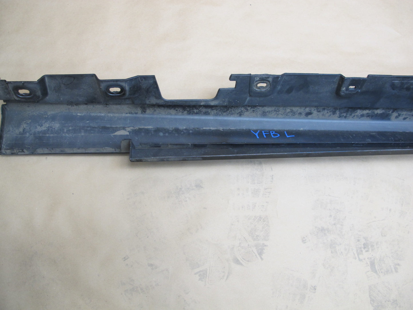 11-16 BMW F10 5-SERIES M-sport Side Skirt Rocker Panel Molding Bracket Set OEM