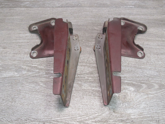79-83 Datsun Nissan 280ZX S130 Set of 2 Front Hood Hinge OEM