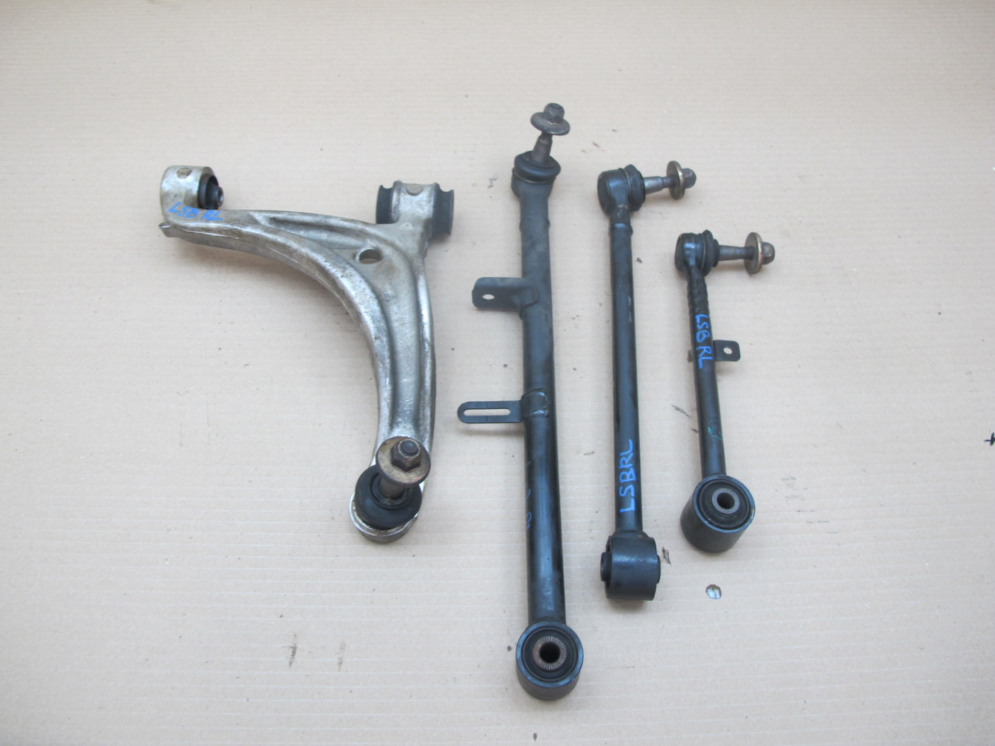 01-03 Lexus UCF30L LS430 Set of 4 Rear Left Control Arm 106K Miles OEM