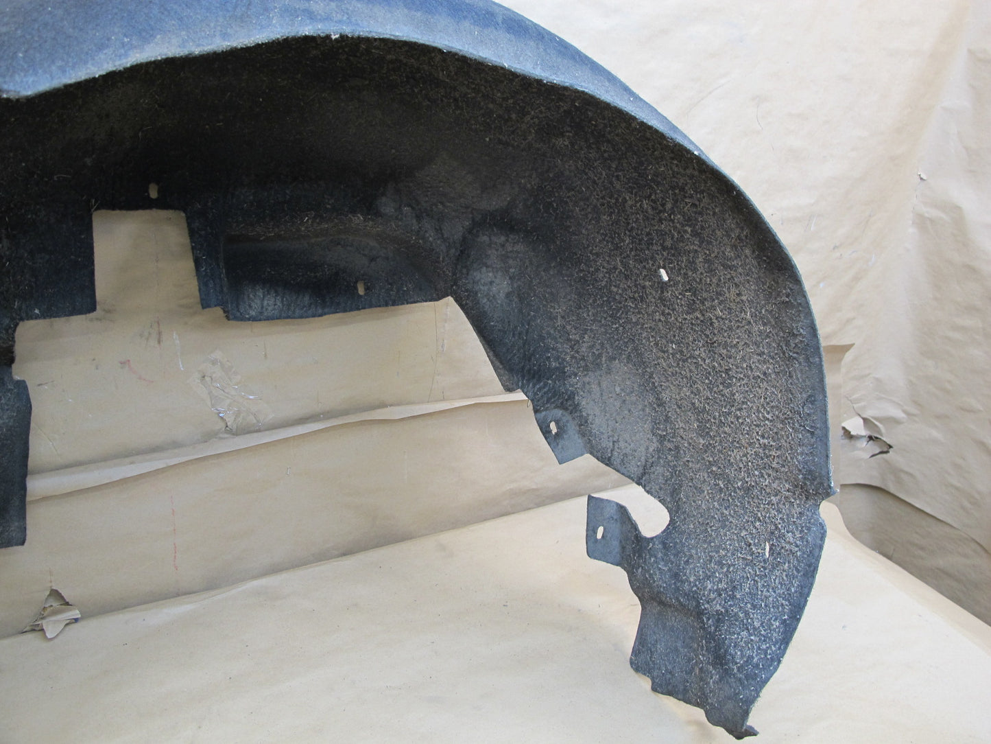 11-12 Fisker Karma Rear Right Fender Liner Splash Shield Guard OEM