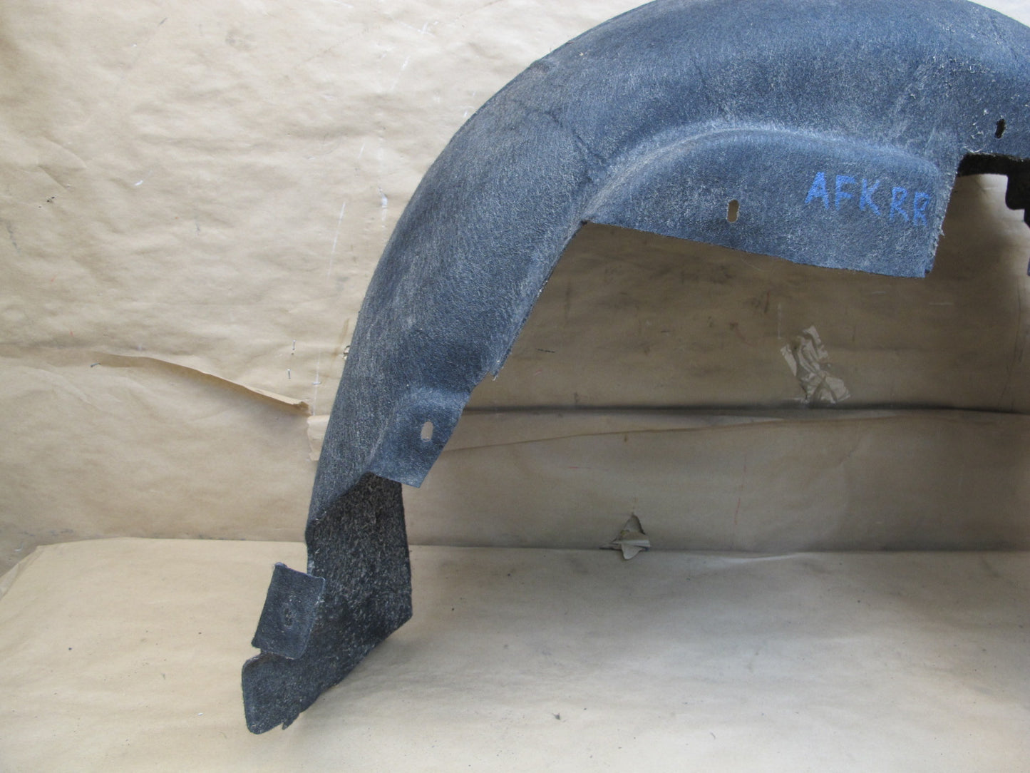 11-12 Fisker Karma Rear Right Fender Liner Splash Shield Guard OEM