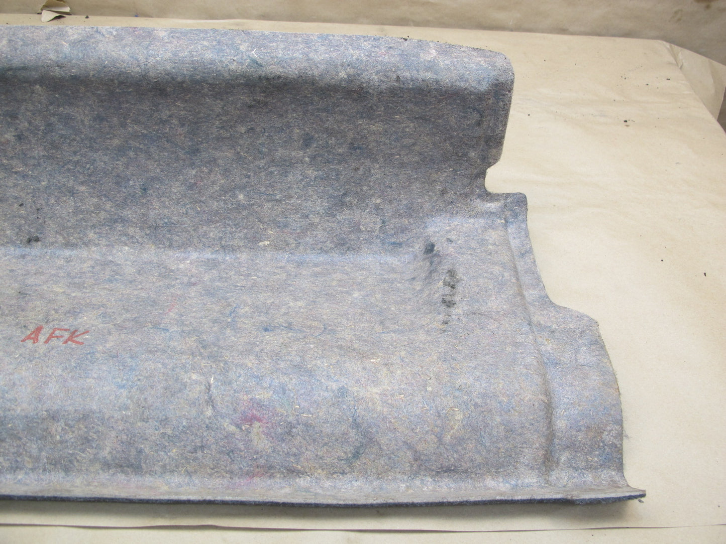 11-12 Fisker Karma Set of 4 Rear Trunk Carpet Trim Cover Panel OEM