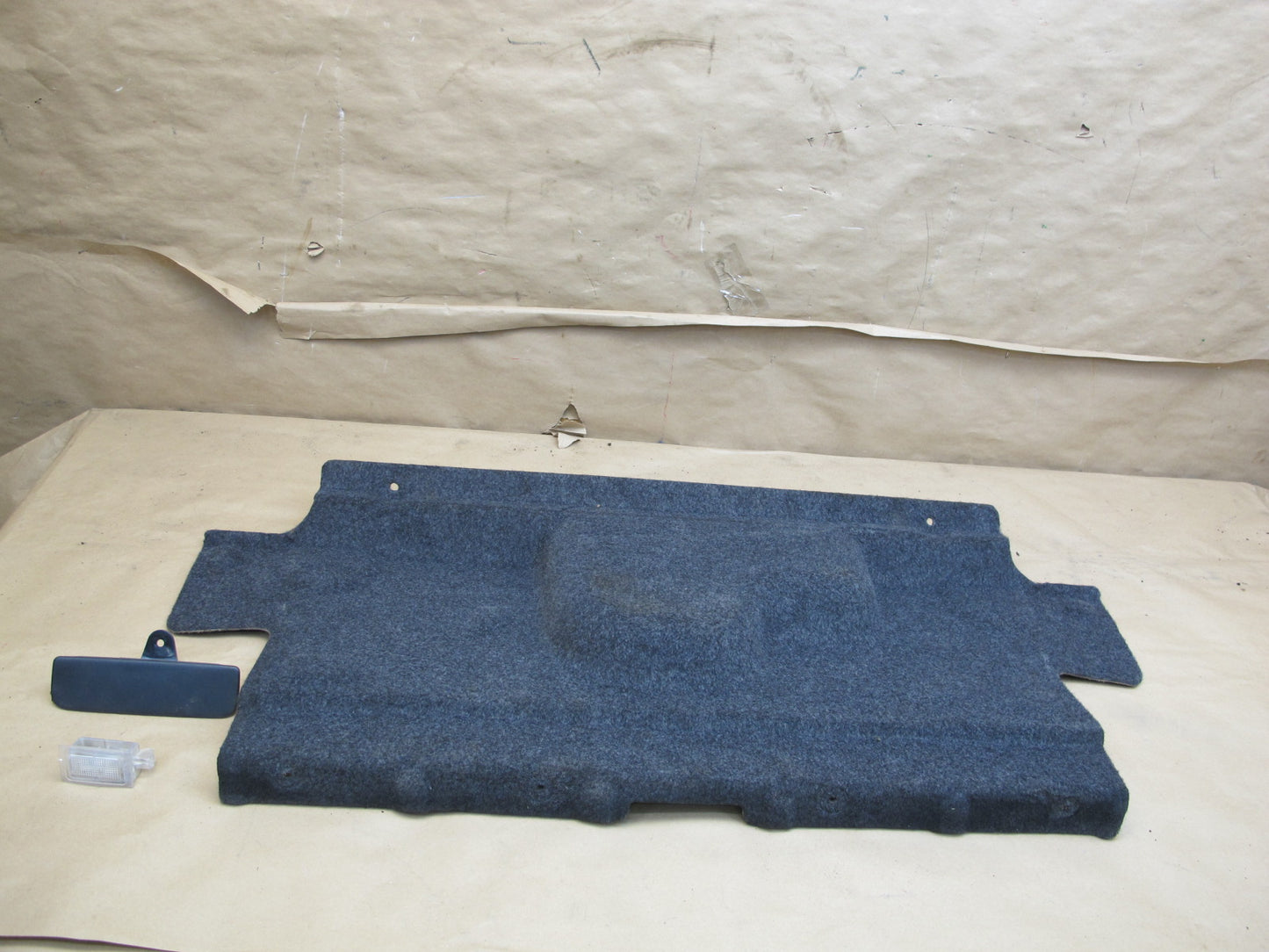 11-12 Fisker Karma Set of 4 Rear Trunk Carpet Trim Cover Panel OEM