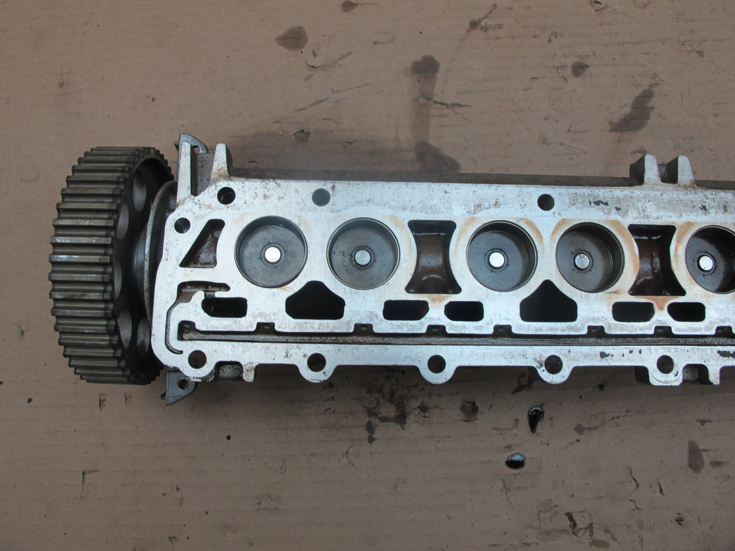 1983-1984 Porsche 928 S 4.7L V8 Engine Motor Right Cylinder Head W/ Timing Gear