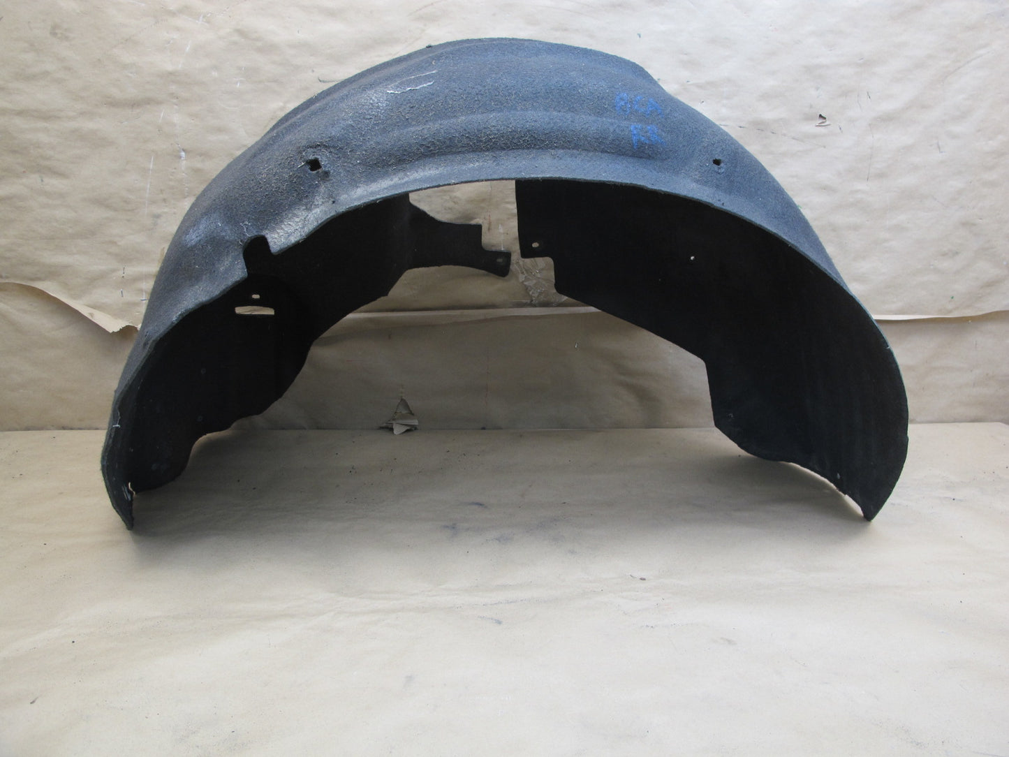 06-12 Bentley Flying Spur Rear Right Splash Shield Fender Liner Wheel Arch