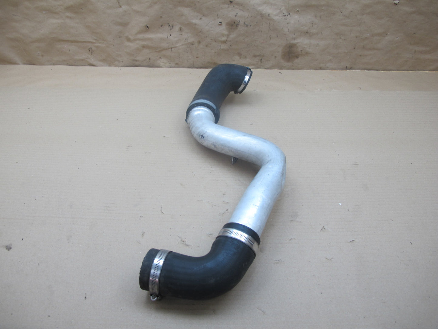 11-12 Fisker Karma Set of 2 Right & Left Intercooler Hose Pipe w Sensor OEM