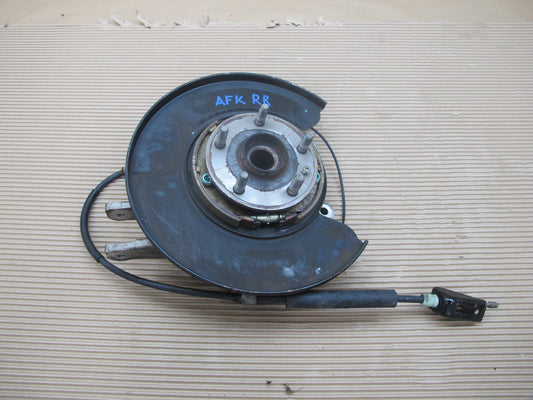 11-12 Fisker Karma Rear Right Spindle Knuckle Wheel Hub Bearing 61K Miles OEM