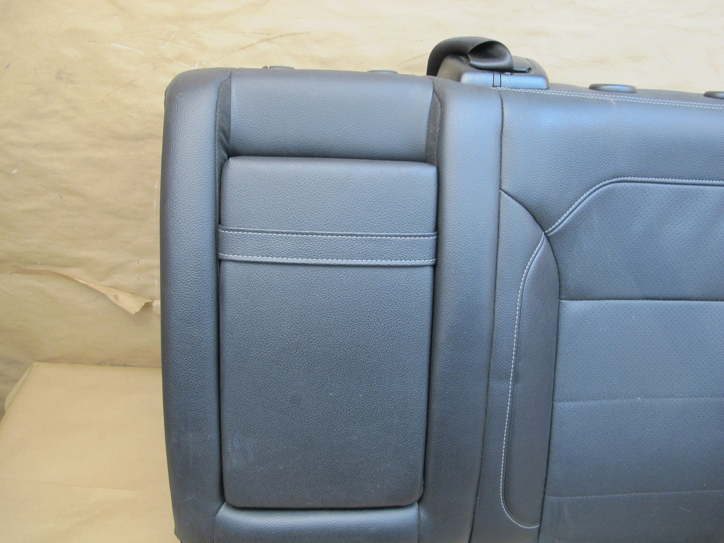 12-15 Mercedes W166 Ml-class Rear Left Seat Upper Cushion Black OEM
