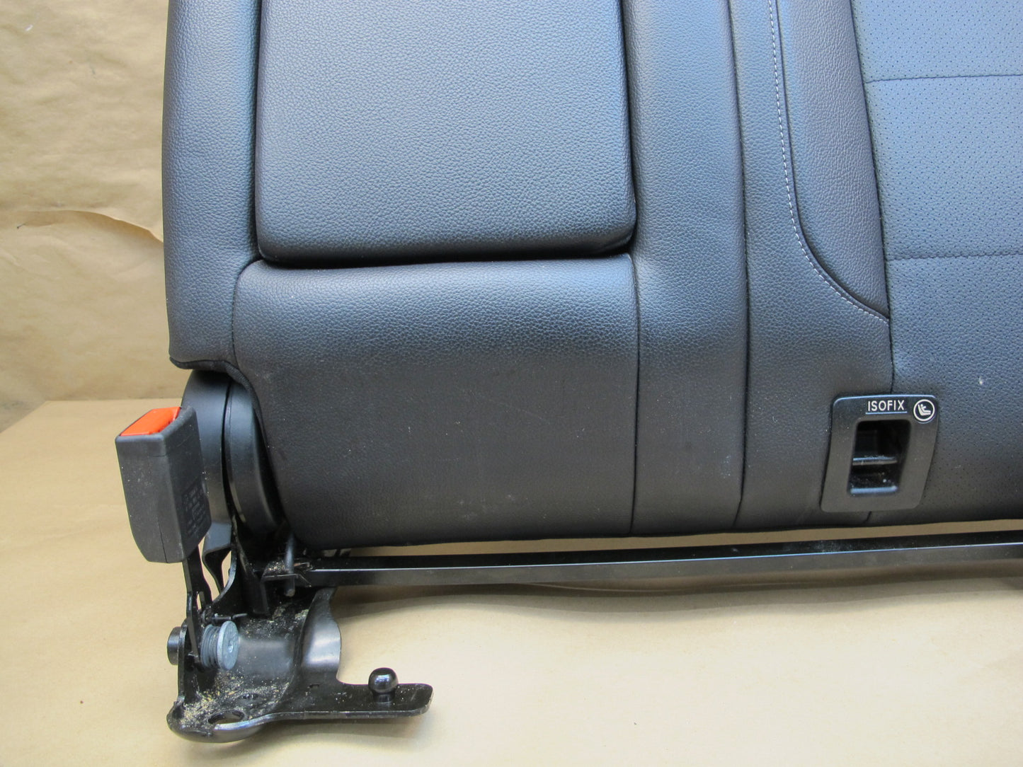 12-15 Mercedes W166 Ml-class Rear Left Seat Upper Cushion Black OEM