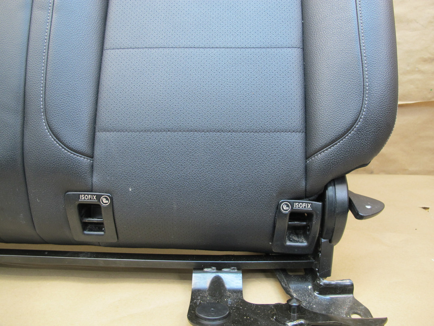 12-15 Mercedes W166 Ml-class Rear Left Seat Upper Cushion Black OEM