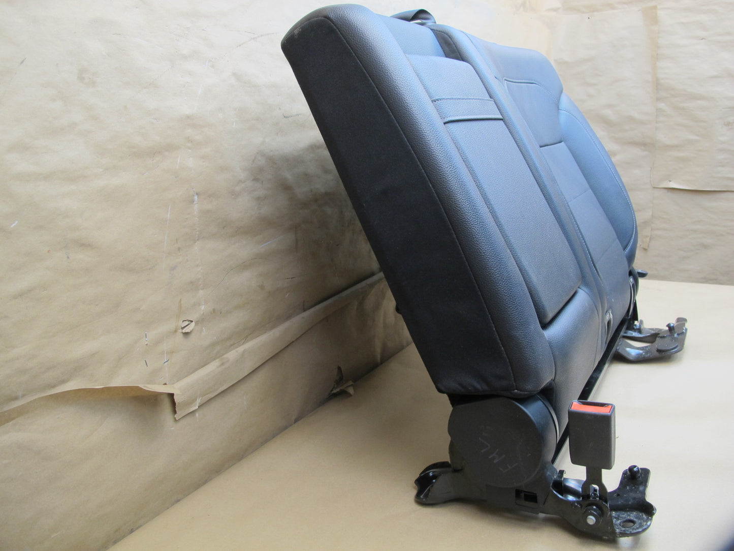 12-15 Mercedes W166 Ml-class Rear Left Seat Upper Cushion Black OEM