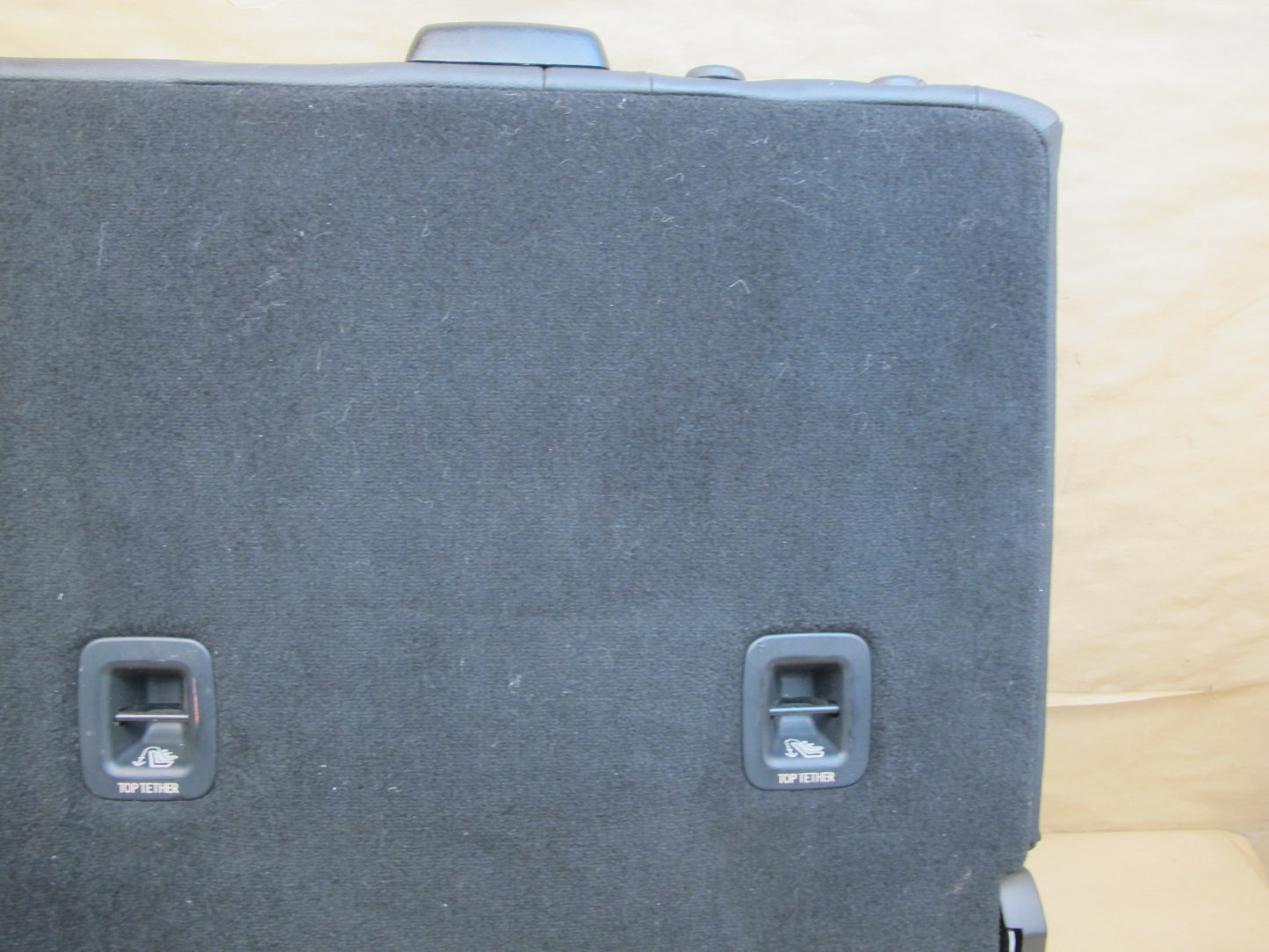 12-15 Mercedes W166 Ml-class Rear Left Seat Upper Cushion Black OEM