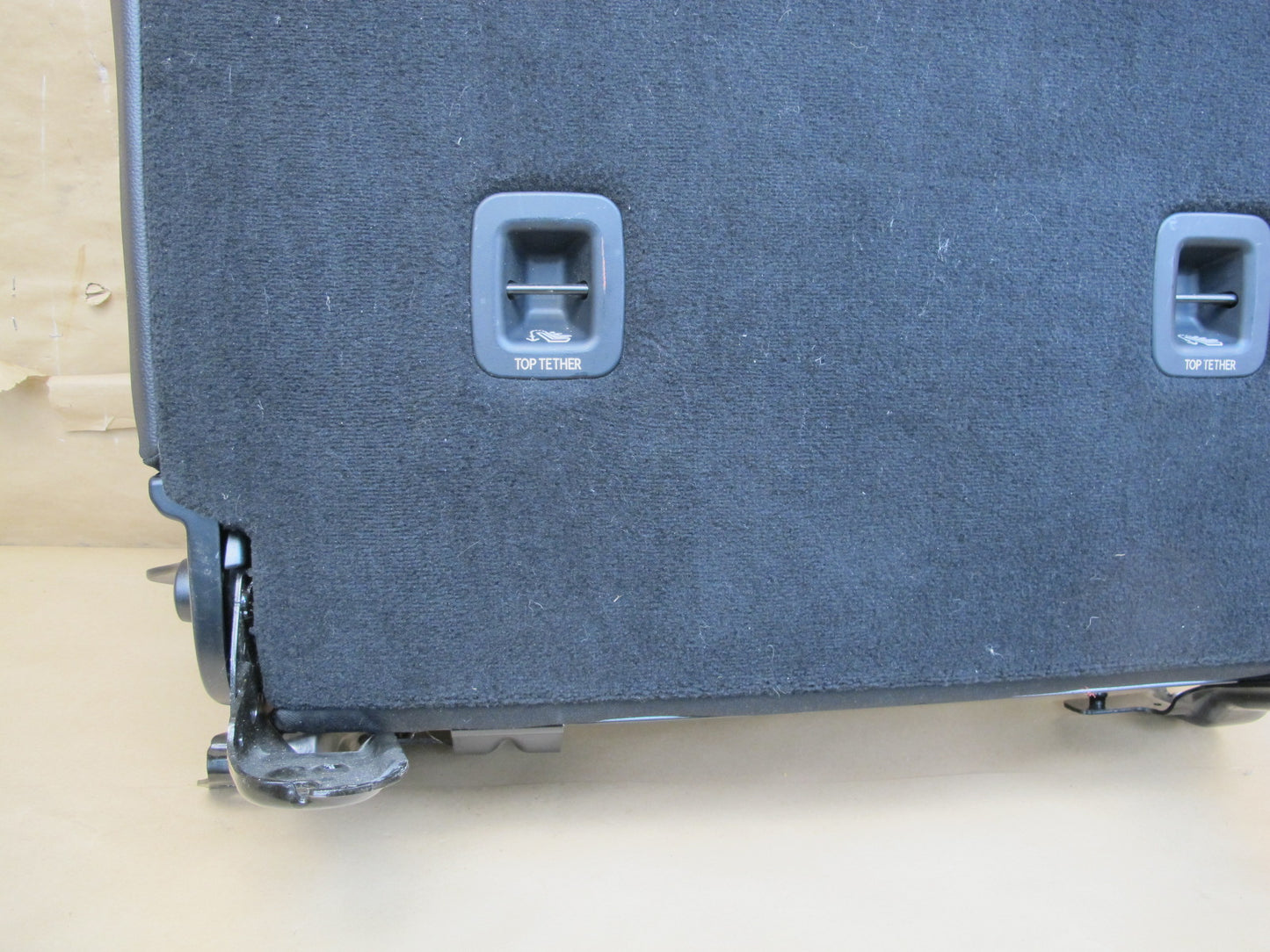 12-15 Mercedes W166 Ml-class Rear Left Seat Upper Cushion Black OEM
