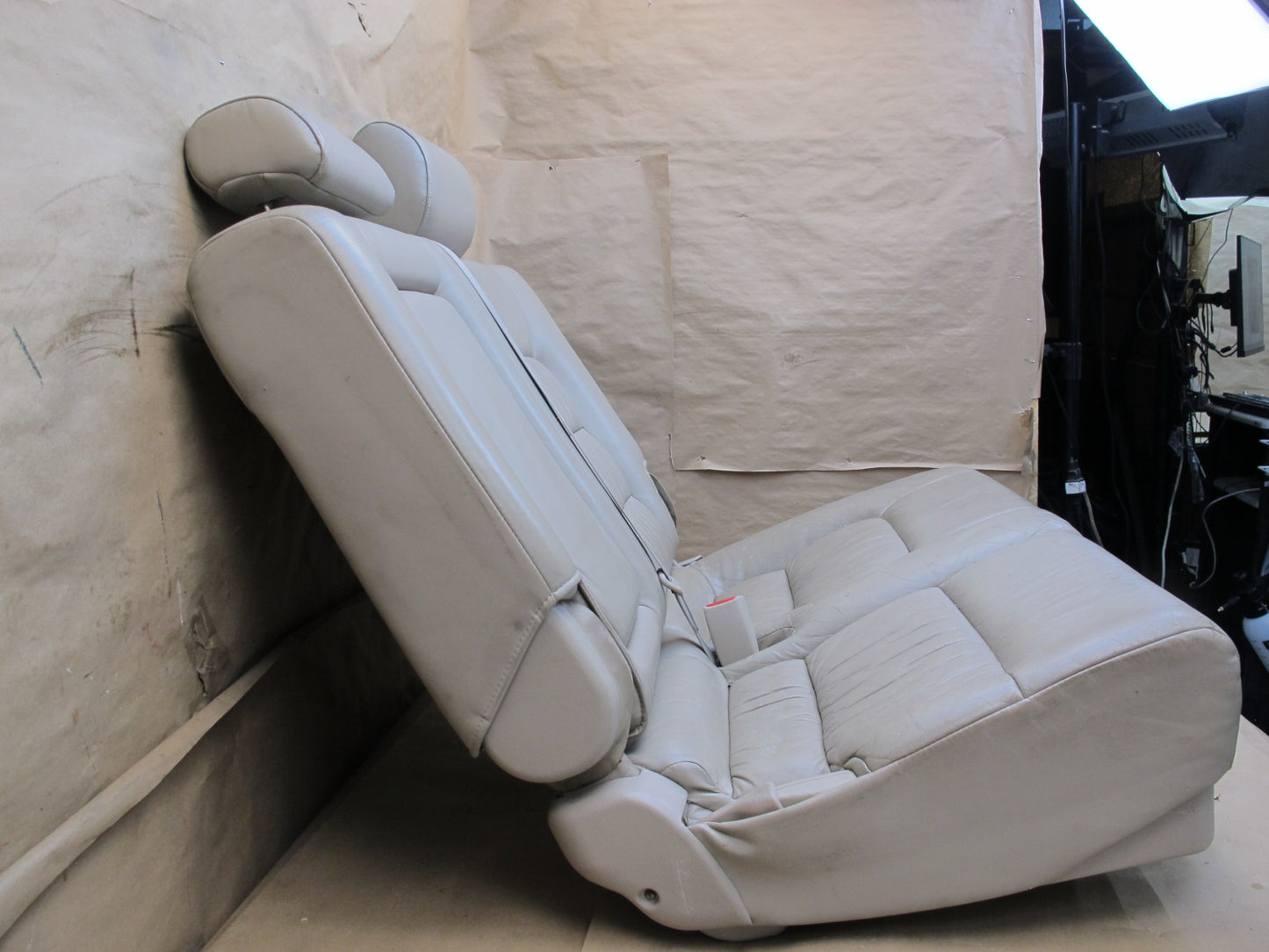 1998-2002 Lexus LX470 Rear Second ROW Left & Right Leather Seat Set of 2
