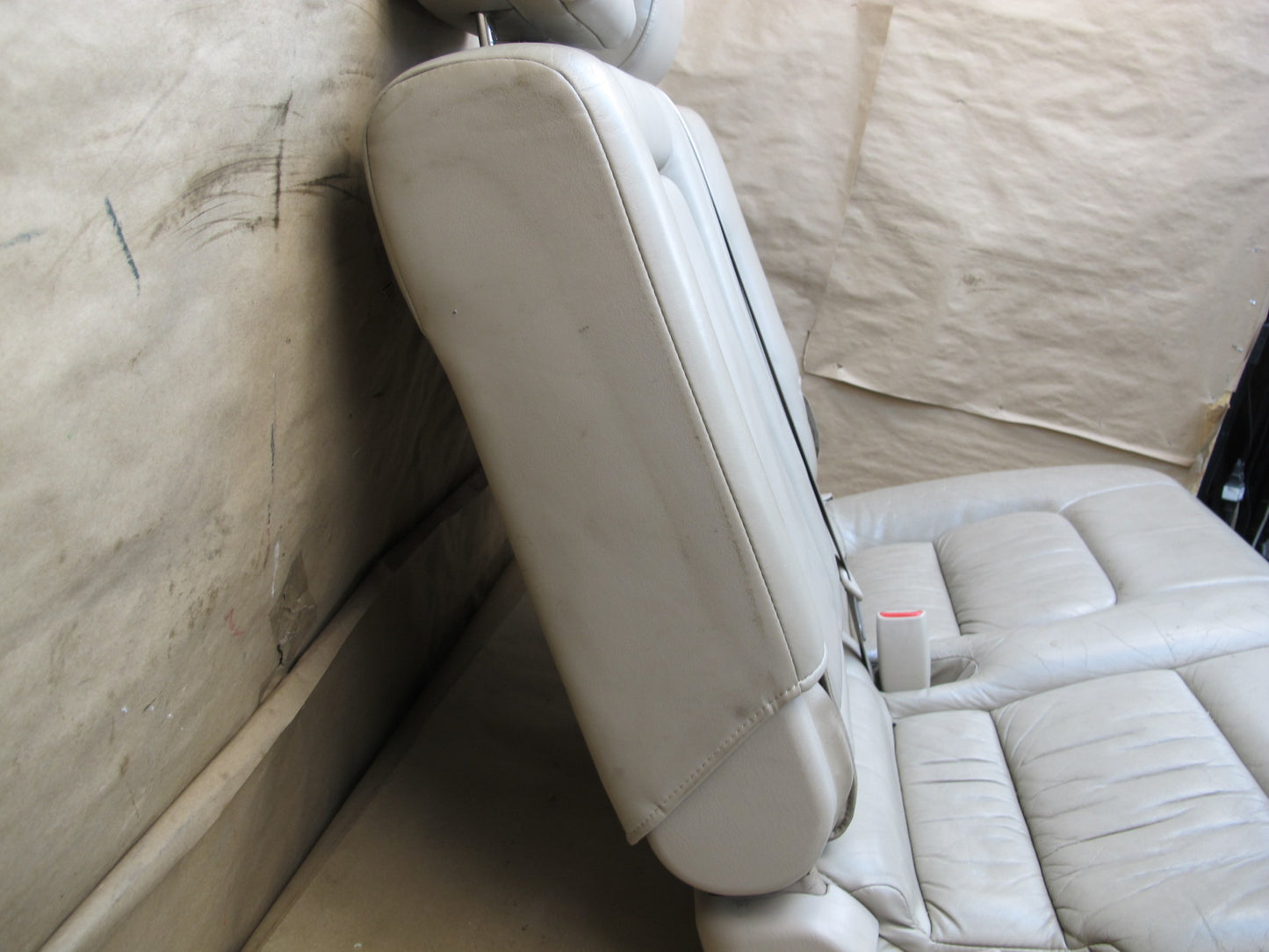 1998-2002 Lexus LX470 Rear Second ROW Left & Right Leather Seat Set of 2