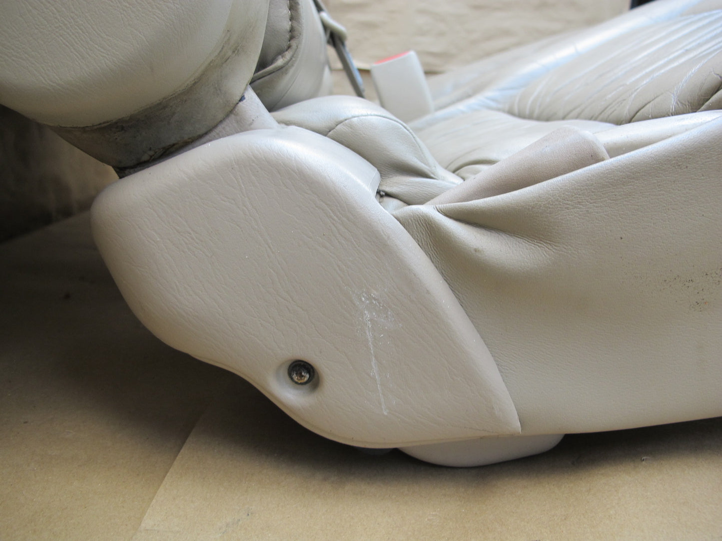 1998-2002 Lexus LX470 Rear Second ROW Left & Right Leather Seat Set of 2