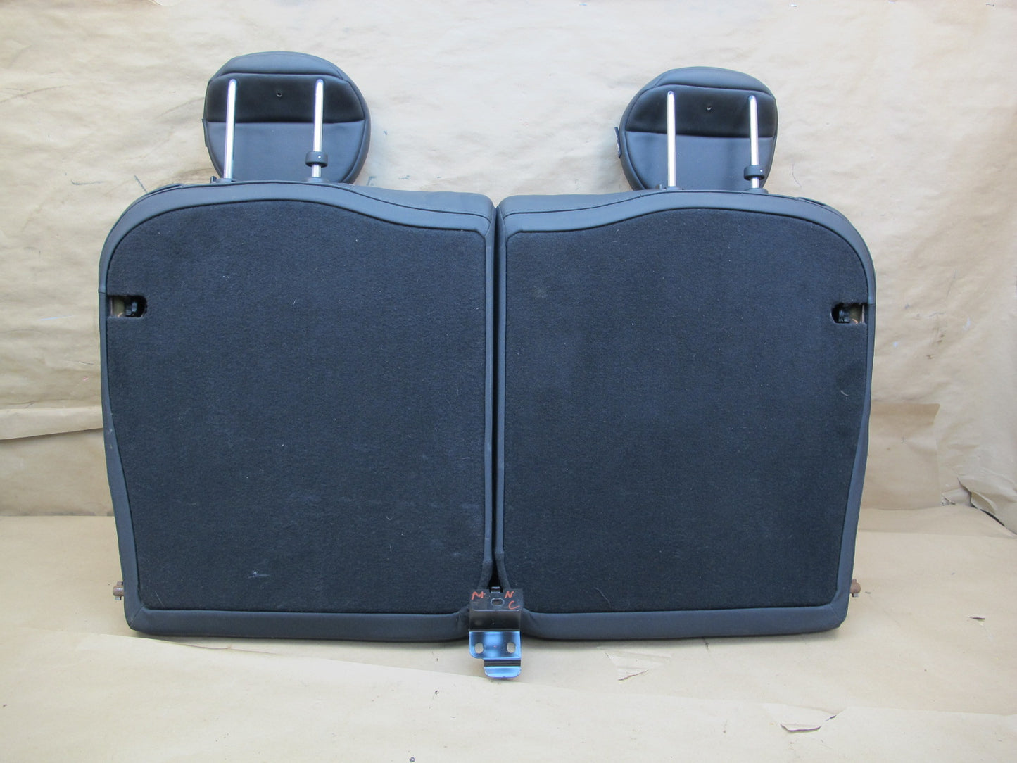 09-15 Mini Cooper R57 Convertible Front Rear Leather Punch Sport Seat Set OEM
