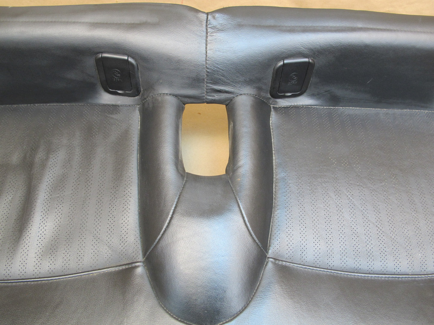 09-15 Mini Cooper R57 Convertible Front Rear Leather Punch Sport Seat Set OEM