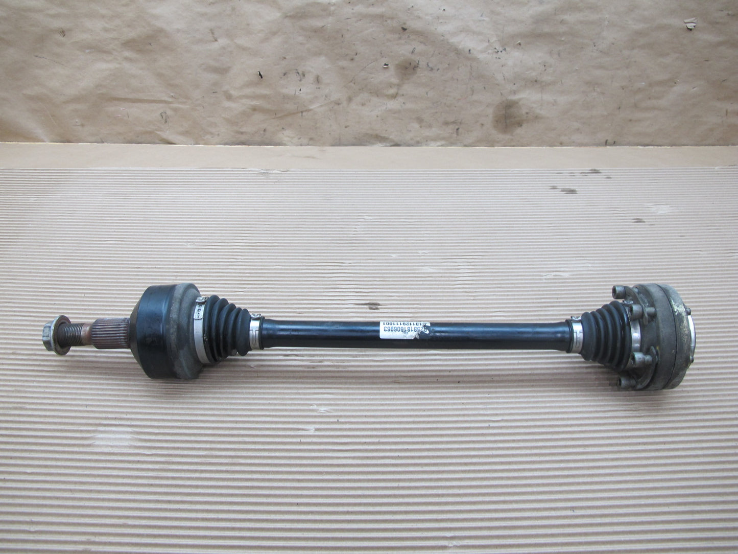 11-12 Fisker Karma Rear Right Suspension Axle Shaft 61K C131129111001 OEM