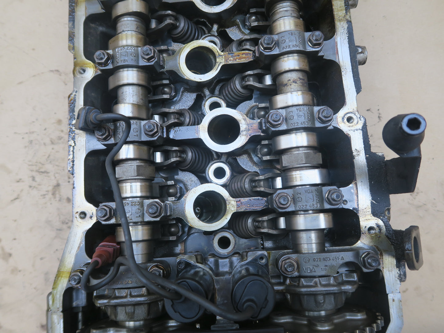 03-10 Bentley Continental GT Flying Spur 6.0L Engine Right Side Cylinder Head