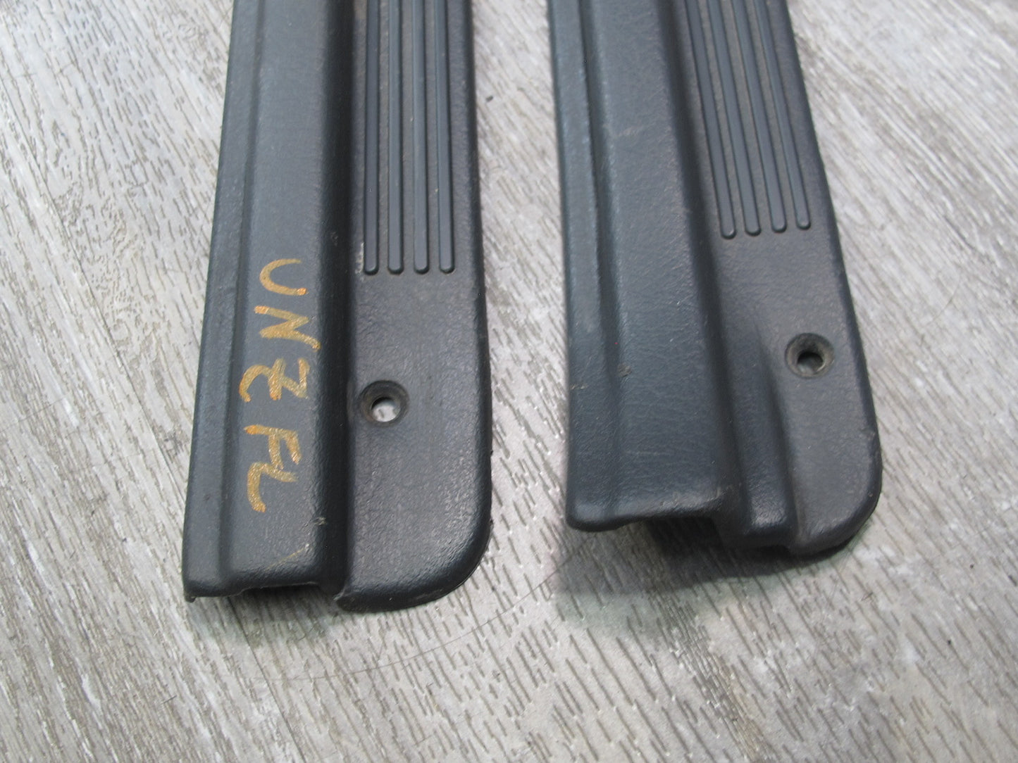 90-96 Nissan Z32 300ZX 2+0 Set of 2 Door Step Scuff Sill Plate Trim OEM