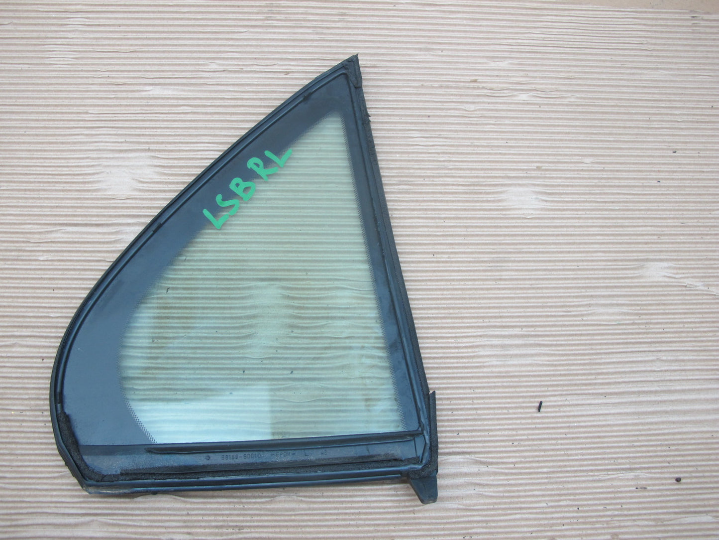 01-06 Lexus UCF30L LS430 Rear Left Quarter Glass Window OEM