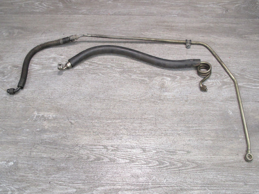 94-98 Mercedes R129 SL Set of 2 Power Steering Hose Pipe Line OEM