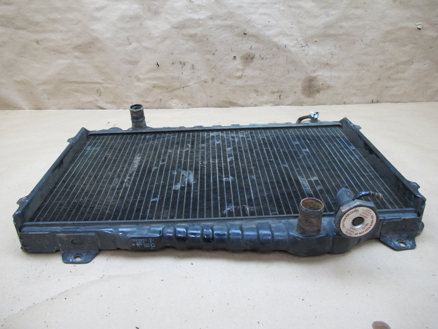 84-85 Toyota Celica Supra MA67 2.8L Engine Radiator Unit 122190-4325 OEM