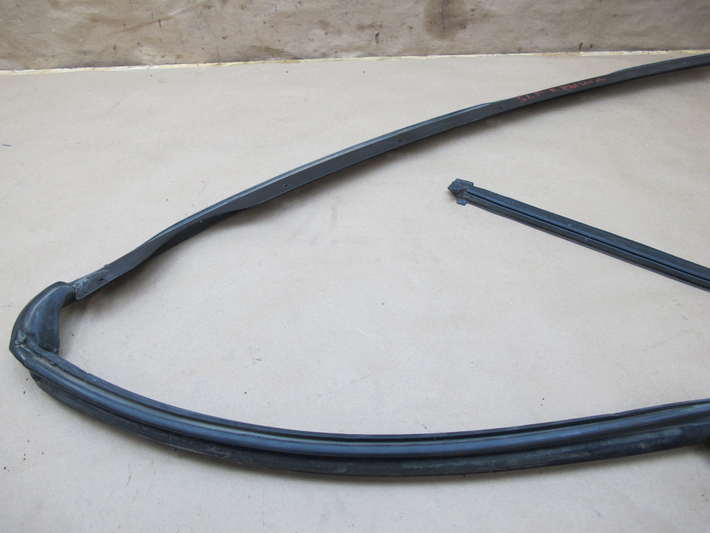 96-02 Mercedes R129 TOP Roof Hardtop Weatherstrip Rubber Seal Gasket Set OEM