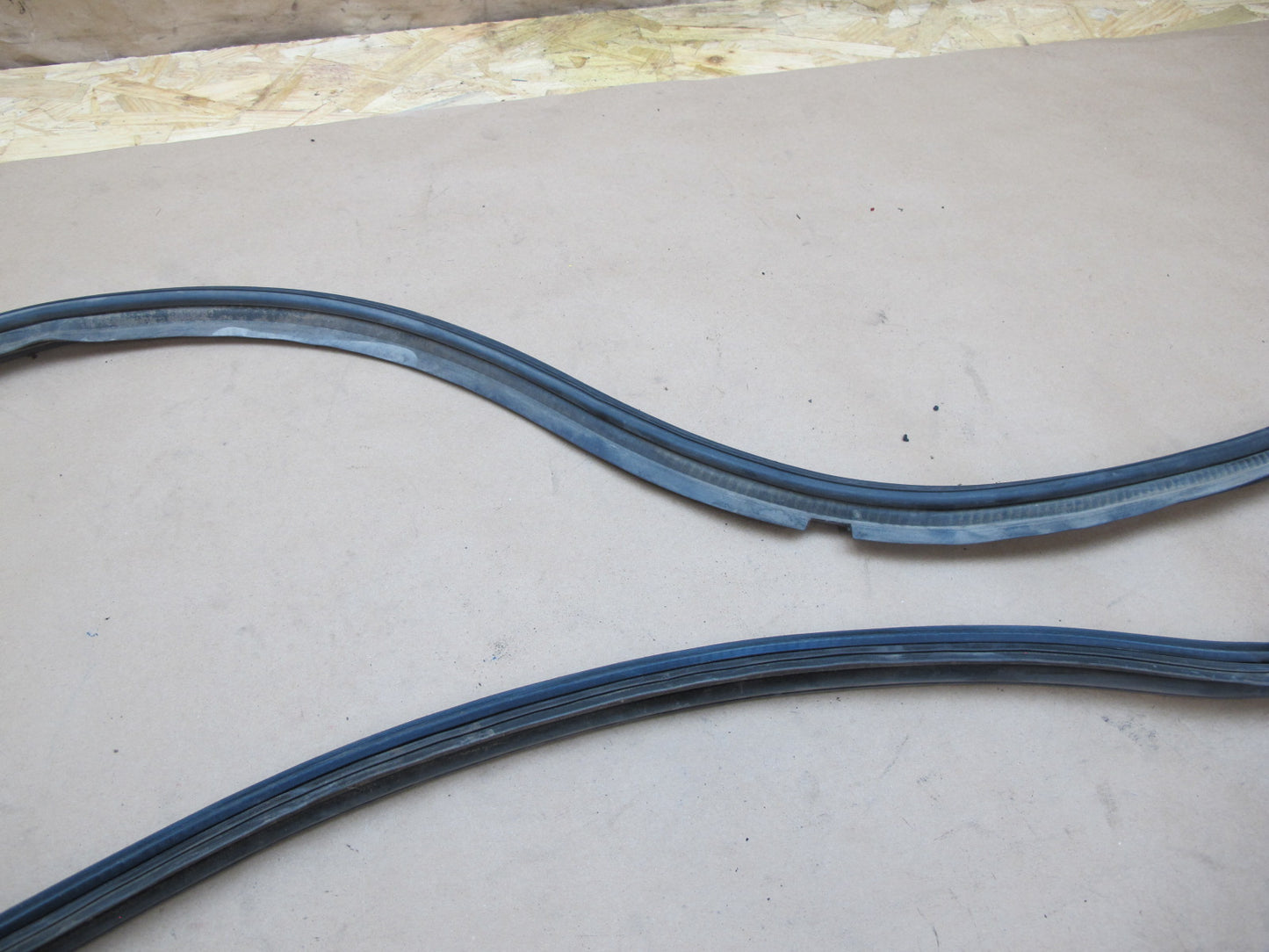 84-85 Toyota Supra MA67 Door Trunk Weatherstrip Rubber Seal Gasket Set OEM