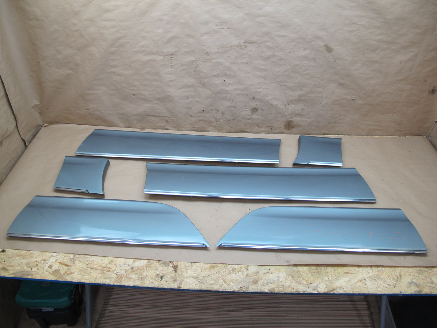 01-03 Lexus UCF30L LS430 Set of 6 Fender Door Exterior Molding Trim Panel OEM