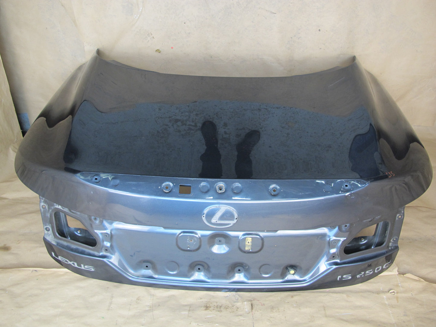 10-15 Lexus IS350 IS250 Convertible Rear Trunk Deck Lid Shell Cover Panel OEM