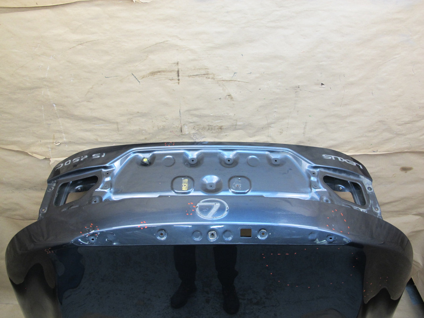 10-15 Lexus IS350 IS250 Convertible Rear Trunk Deck Lid Shell Cover Panel OEM