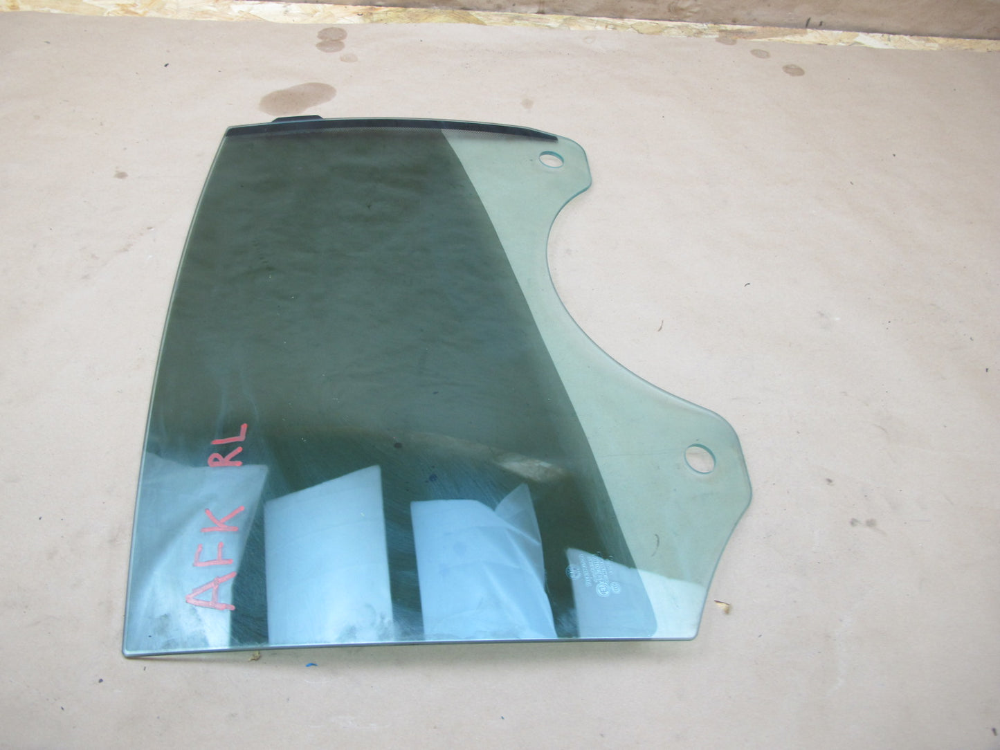 11-12 Fisker Karma Rear Left Driver Side Door Glass Window OEM