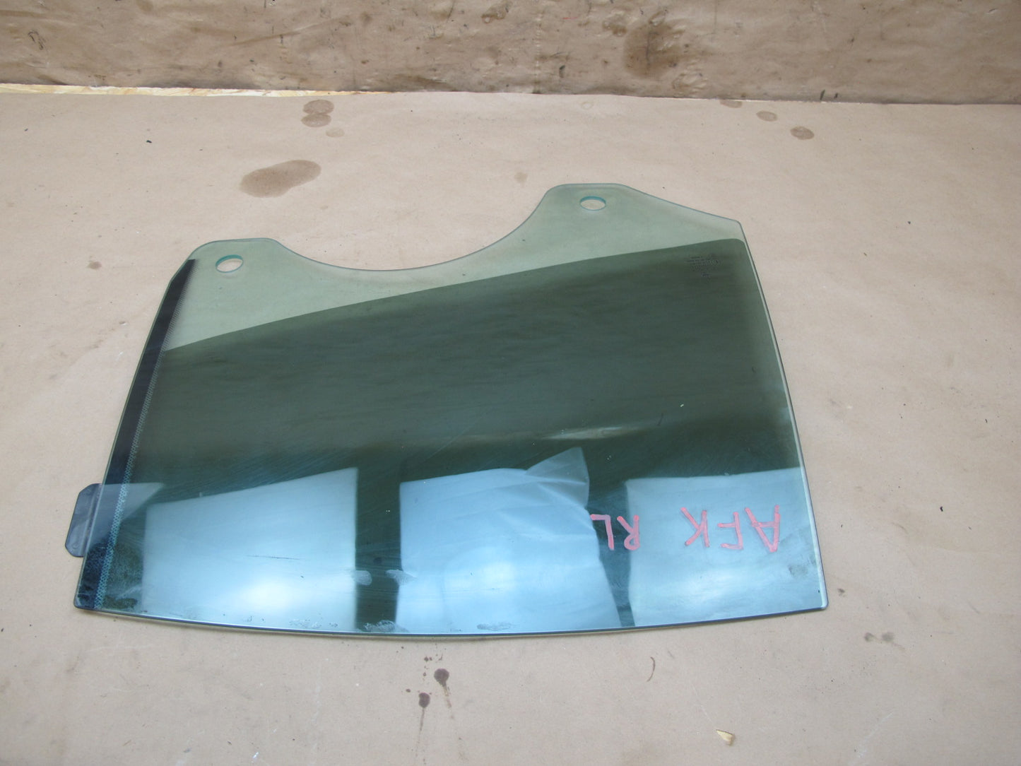 11-12 Fisker Karma Rear Left Driver Side Door Glass Window OEM