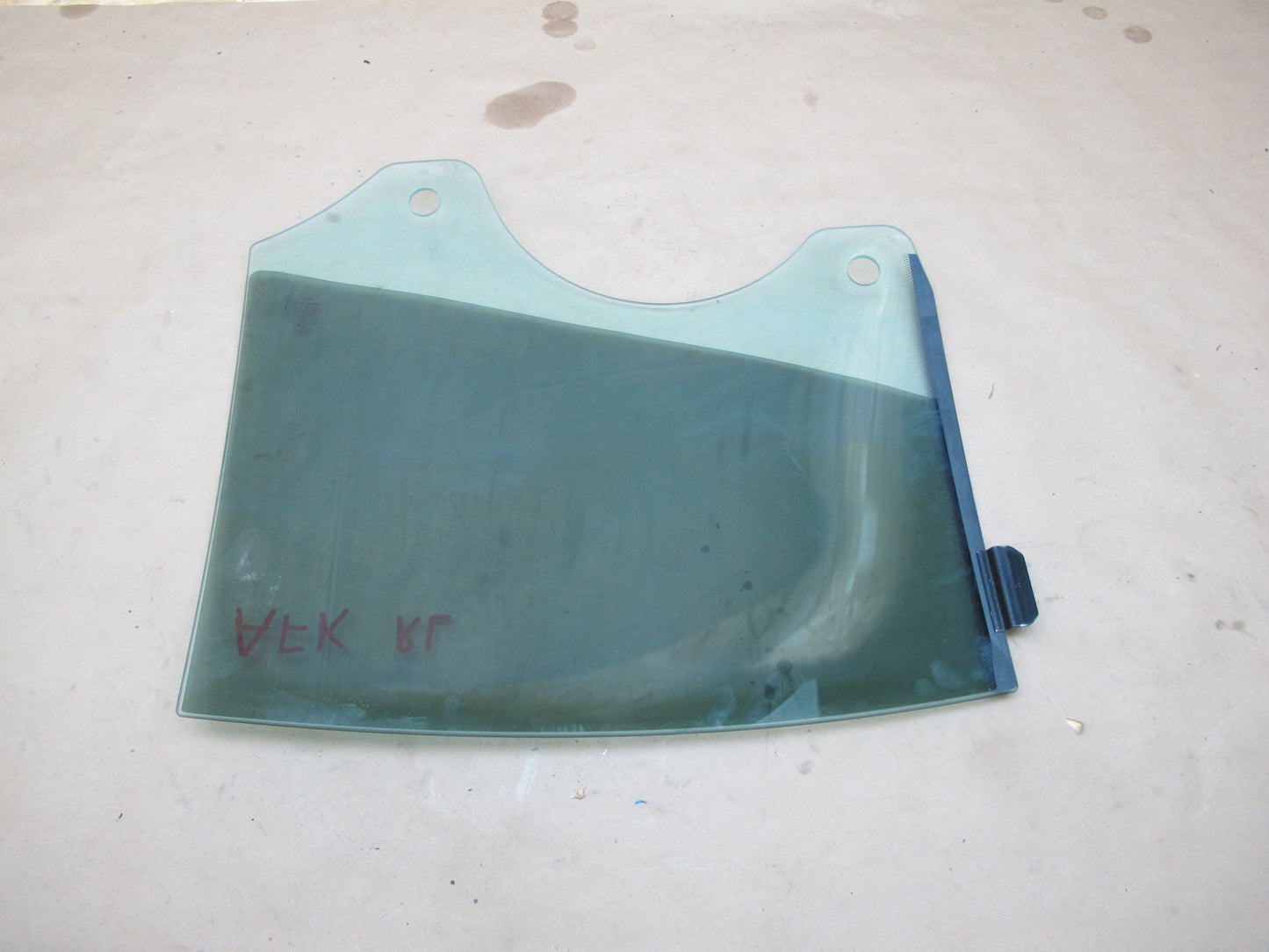 11-12 Fisker Karma Rear Left Driver Side Door Glass Window OEM