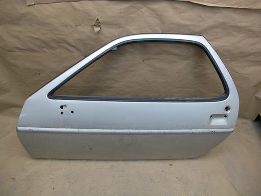 1978-1991 Porsche 928 S Front Left Driver Side Door Shell Panel White Silver