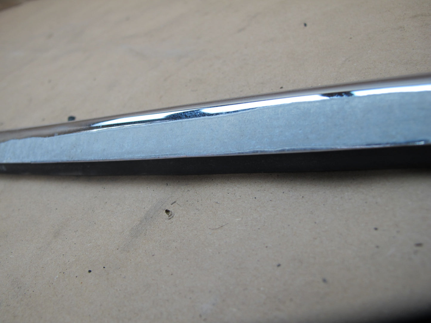 11-12 Fisker Karma Front & Rear Left & Right Door Chrome Molding Trim Set OEM