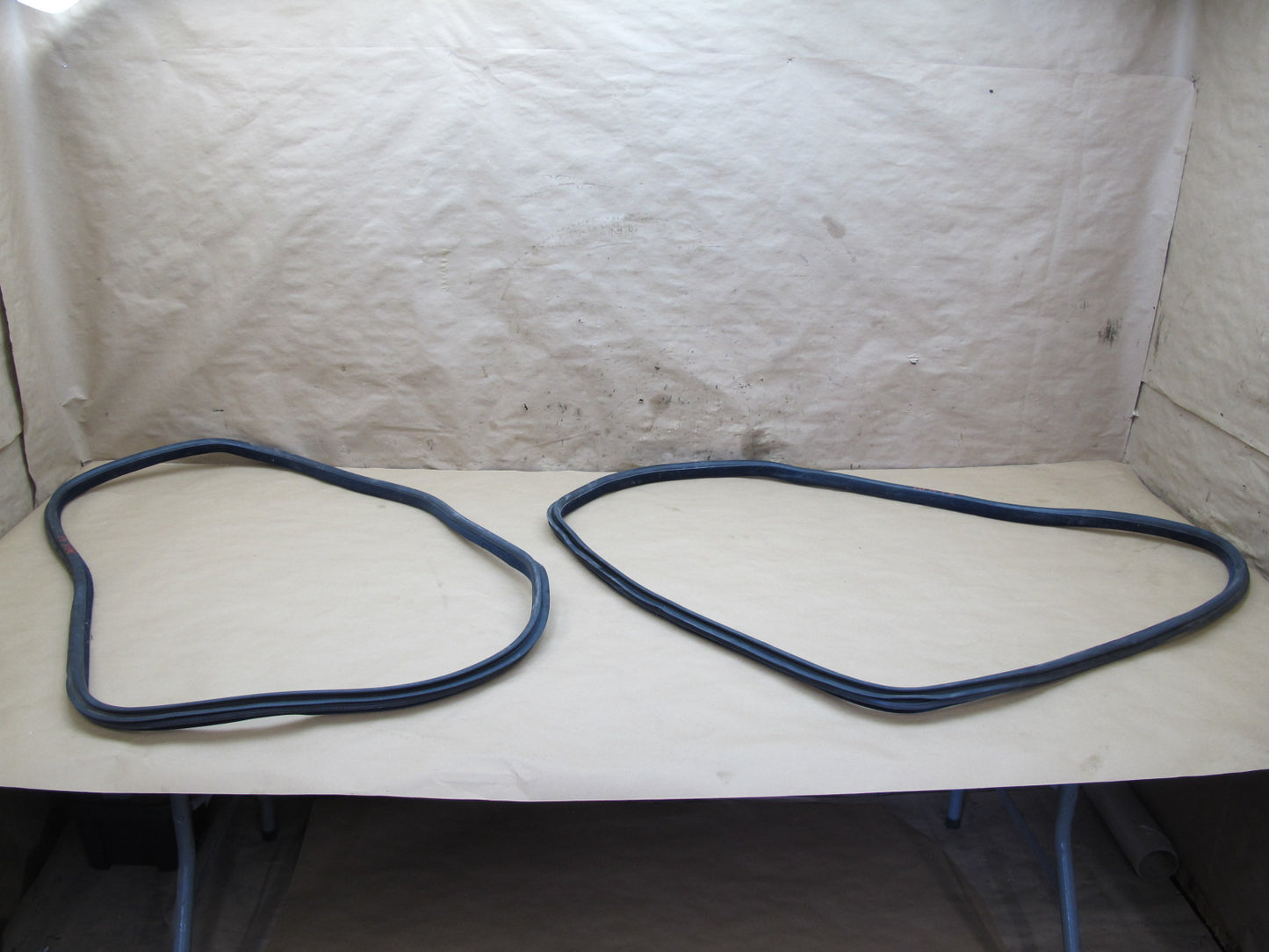 11-12 Fisker Karma Set of 5 Door & Trunk Weatherstrip Rubber Seal OEM