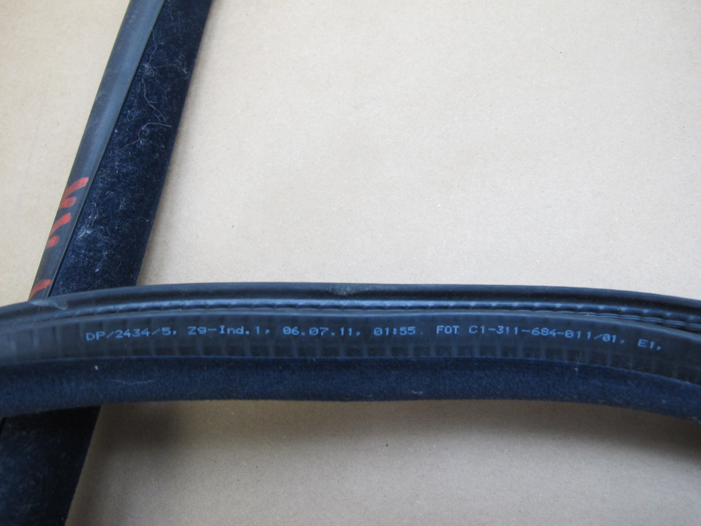 11-12 Fisker Karma Set of 5 Door & Trunk Weatherstrip Rubber Seal OEM